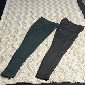 Patagonia pack out tights large- black and green